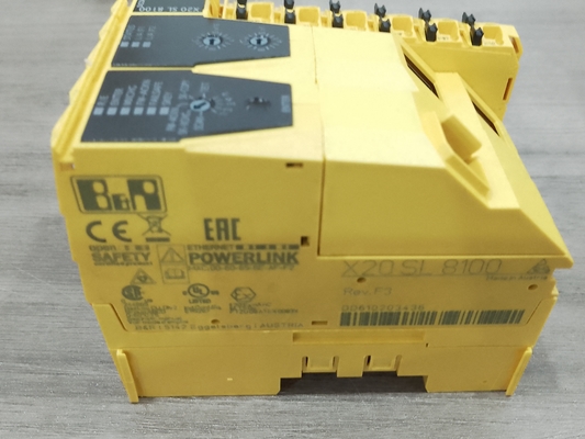SafeLOGIC işlevselliğine sahip X20SL8100 B&amp;R X20 SYSTEM CPU Modülü