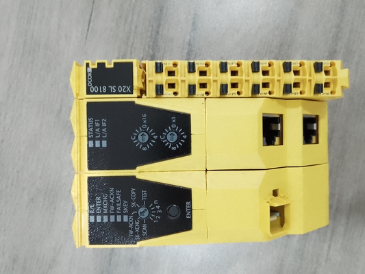 SafeLOGIC işlevselliğine sahip X20SL8100 B&amp;R X20 SYSTEM CPU Modülü