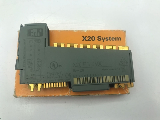 X20PS9400 B&amp;R 24VDC Veri Yolu Denetleyicisi İçin Besleme Modülü X2X Bağlantı Güç Kaynağı ve G/Ç