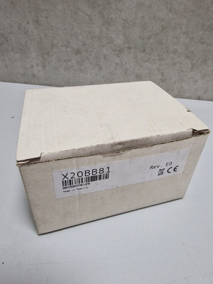 X20BB81 B&amp;R X20 SİSTEM Tek Genişletme Yuvalı Bus Base