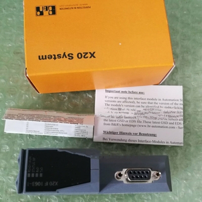 X20IF1063-1 PROFIBUS DP V1 Arayüzlü B&amp;R X20 Plc Arayüz Modülü