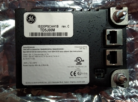 GE IS220PSCAH1A GENERAL ELECTRIC IS200 Endüstriyel otomasyon uygulamaları için stoktaki I/O Pack Modülü