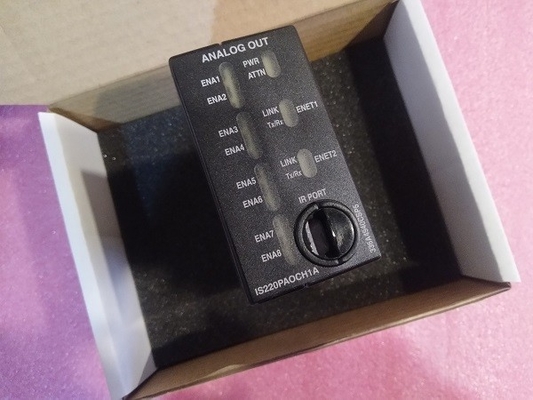 GE IS220PAOCH1A Mark VIe Analog Çıkış Modülü 0-20 mA, 900 Ω'ya kadar PLC Modülü