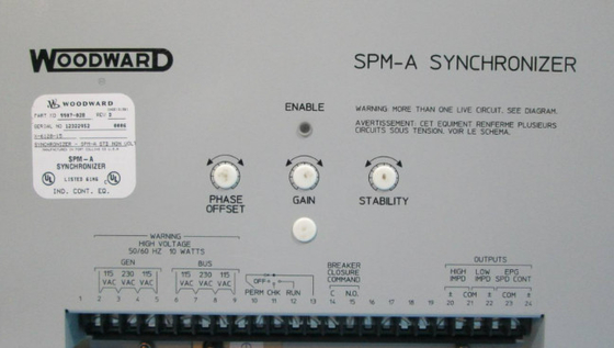 Woodward 9907-028 SPM-A STD GERÇEKLİ OLMAYAN GERÇEKLİ (EMC) 50/60Hz