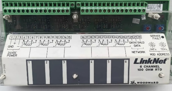 Woodward 9905-970 6 Kanal Giriş Modülü 24 Vdc -40°C'den +85°C'ye