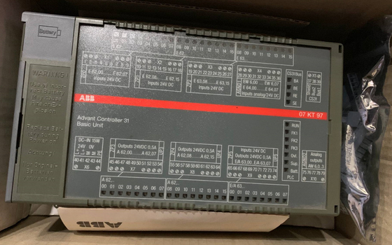 ABB 07KT97 GJR5253000R0100 PLC Merkezi Birim Advant Kontrolör 31 Temel Birim
