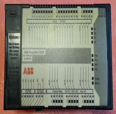 ABB 07KR91 GJR5250000R0303 Temel Birim 07 KR 91, 230 VAC İşlemci Modülü