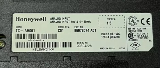 TC-IAH061 Honeywell Experion Analog Giriş Modülü PCL Modülü stokta