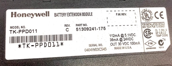 TK-PPD011 Honeywell Pil Uzantı Modülü Rev C PLC Kontrol Modülü