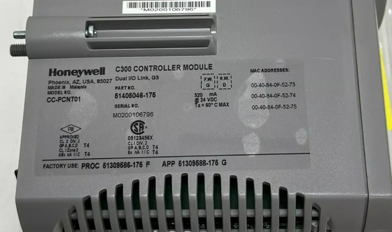 CC-PCNT01 Honeywell C300 Kontrol Modülü DCS Parçaları PLC Modülü