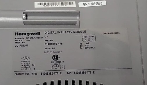 CC-PDIL01 Honeywell Dijital Giriş 24V Modülü Bir Yıllık Garantili Yepyeni