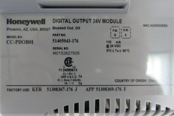 CC-PDOB01 Honeywell Dijital Çıkış 24V Modülü 51405043-175 Modülü Stokta