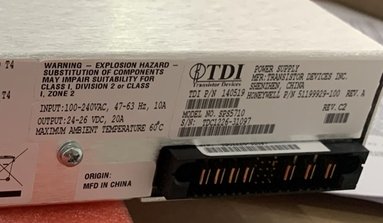 SPS5710 Honeywell 51199929-100 Güç kaynağı modülü