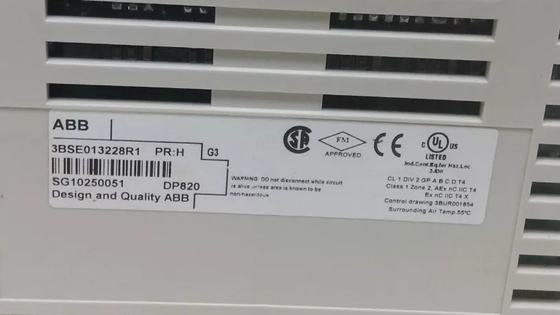 ABB DP820 3BSE013228R1 Nabız Sayıcısı RS-422 Modülü DCS Parçaları stokta