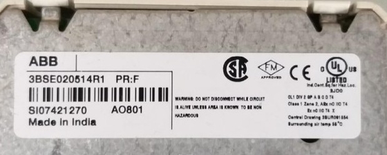 ABB AO801 3BSE020514R1 Analog Çıkış Modülü 8 Kanal