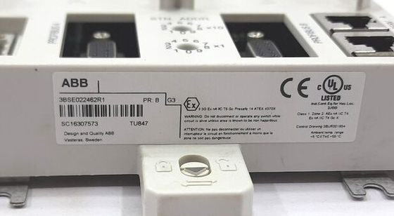 ABB TU847 3BSE022462R1 Modül Bitiş Birimi S800 I/O Modülü stokta