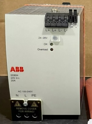 ABB SD834 3BSC610067R1 Güç kaynağı S800 I/O Modülü DCS Parçaları stokta
