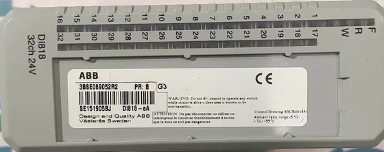 ABB DI818 3BSE069052R1 Dijital Giriş Modülü 24V 32 Kanal Birim stokta