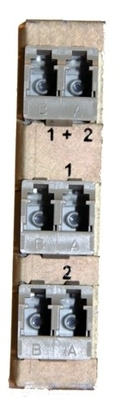 Foxboro P0926AH FIBER SPLITTER COMBINER Her biri iki konsantratöre yönlendirilen pasif fiber optik dağıtım ünitesi