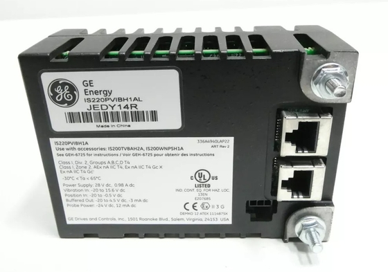 GE IS220PVIBH1A Vibration I/O Pack BPPB Mark VIE Kontrol Sistemi Terminal Board