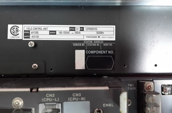 AFF30S-H31101 YOKOGAWA DCS Modülü 100-120 V AC 200 V A Alan Kontrol Birimi 50/60Hz
