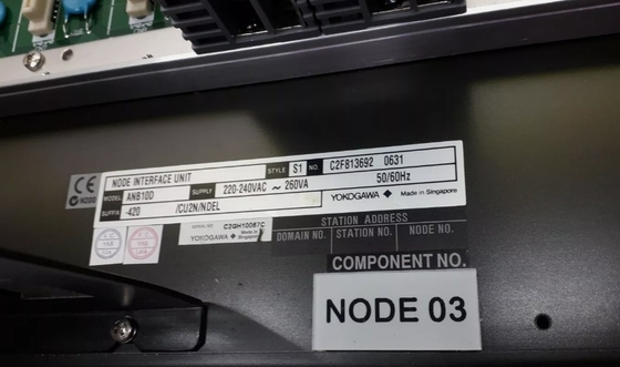 ANB10D-420 YOKOGAWA ESB Otobüs Düğüm Birimleri Alan Kontrol Birimi N-IO/FIO Sistem Analog I/O Sinyal Modülü Çift Fazla