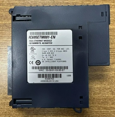 IC695ETM001 GE Ethernet Arayüz Modülü PACSystems RX3i Bir Ethernet Ağı Kontrolörü
