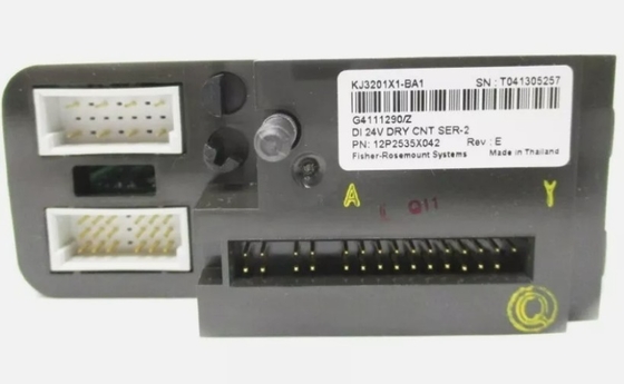 KJ3201X1-BA1 Emerson EPRO DI 8-Kanal 24 VDC Kuru Bağlantı Serisi 2 Kartı
