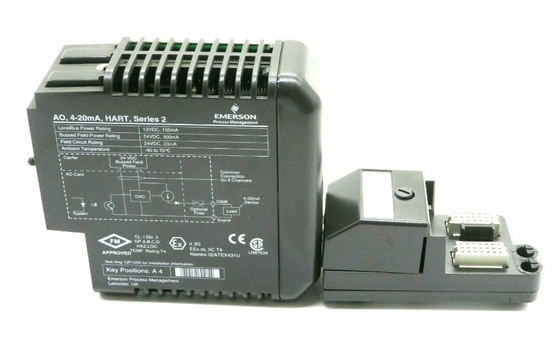 KJ3221X1-BA1 Emerson AO 8-Kanal 4-20 mA HART Serisi 2 Gereksiz Kart