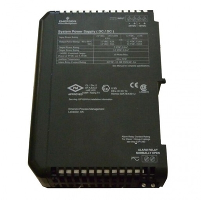 KJ1740X1-BA1 Emerson Dört Portlu Fiber Switch