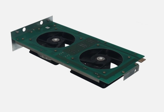 Honeywell 51400646-100 TDC 3000 Beş yuvarlak şasi fan montajı PLC modülü