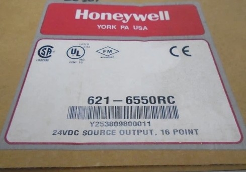 Honeywell 621-6550RC PLC Modülü 24Vdc 16 Nokta Kaynak Çıkış Panosu