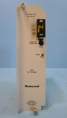 Honeywell 621-9933C İşlemci I/O Rack Güç kaynağı 115/230Vac 15amp