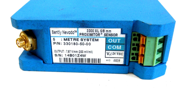 330180-50-00 Bently Nevada Yakınlaştırma Algılayıcı 3300 XL 5/8 MM Ön İşlemci Modülü