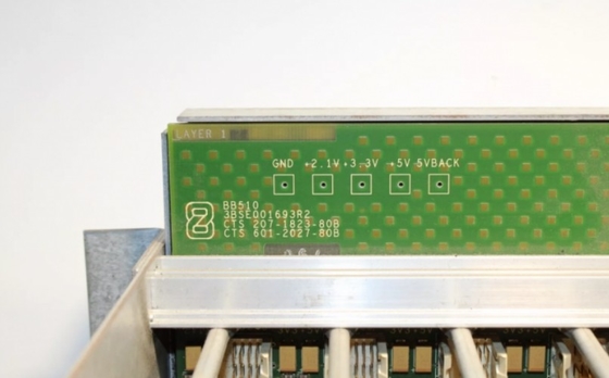 RF533 3BSE014227R1 BB510 3BSE001693R2 ABB Subrack 12SU Backplane dahil