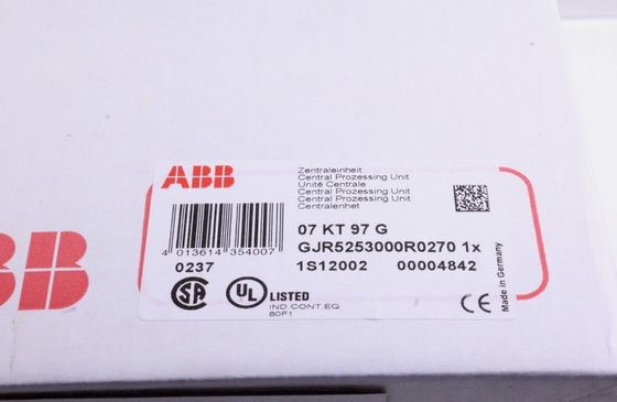 07KT97 GJR5253000R0270 ABB Merkezi İşlem Birimi PLC Sistemleri