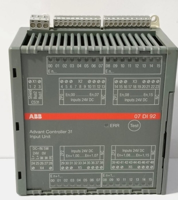 07DI92 GJR5252400R0101 ABB Advant Controller 31 Giriş Birimi 07 DI 92