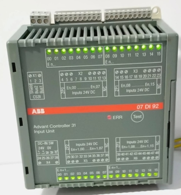 07DI92 GJR5252400R0101 ABB Advant Controller 31 Giriş Birimi 07 DI 92