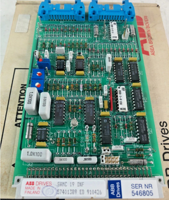 SAMC 19 INF 57401389 ABB Mikroişlemci Arayüz Kartı