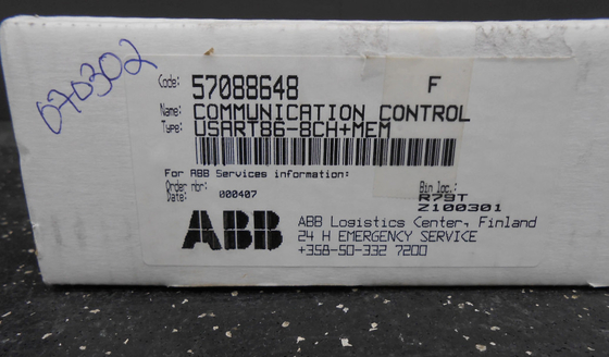 USART86-8CH+MEM 57088648 ABB İletişim Kontrol Kurulu
