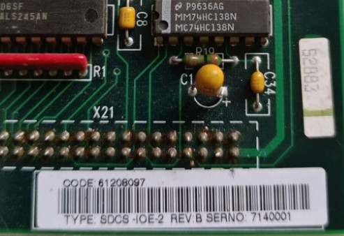 SDCS-IOE-2C 64018019 ABB ÖLÇÜM KARTI