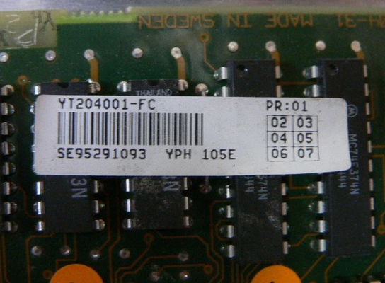 YPH105E YT204001-FC ABB Dijital Hız Giriş Kartı