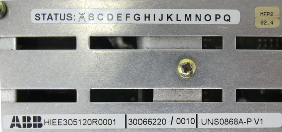 UNS0868A-P V1 HIEE305120R0001 ABB Ver. Bir güç kaynağı modülü