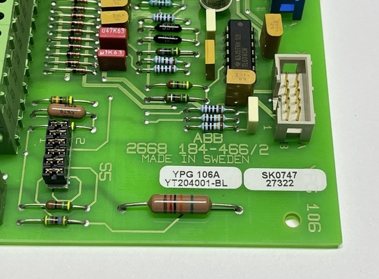 YPG106A YT204001-BL ABB Analog Giriş Terminali