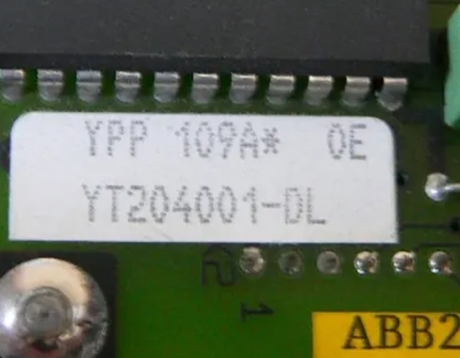 YPP109A YT204001-HS ABB Hız Kontrol Tablosu