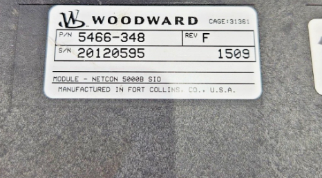 5466-348 Woodward Netcon 5000b Sio Modülü
