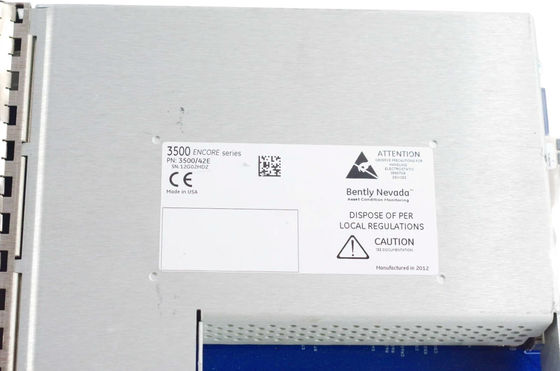 Bently Nevada 3500/42E Geliştirilmiş titreşim monitörü Modülü API 670 standartlarına uygun 4 kanallı monitör