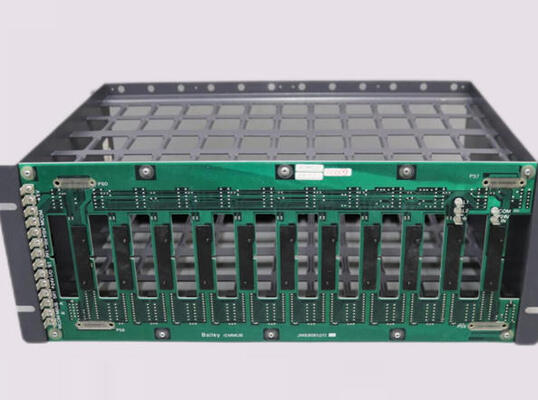 ABB Modül Montaj Birimi IEMMU01 Harmony Rack için 12 Rack Modülü Destek 19 inçlik Kabine Uyumlu ve Çok Katmanlı PCB Arkaplanı