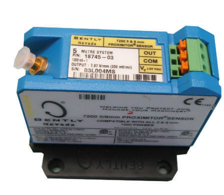 Bently Nevada 18745-03 7200 Serisi 5 ve 8 mm Yakınlık Sensörü