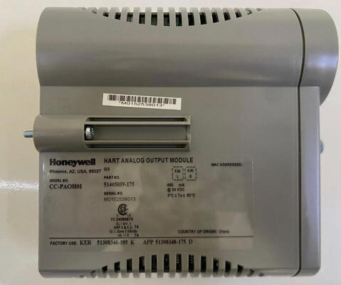 Honeywell CC-PAOH01, 4-20mA analog sinyaller için 16 kanallı yüksek performanslı HART Analog Çıkış Modülü